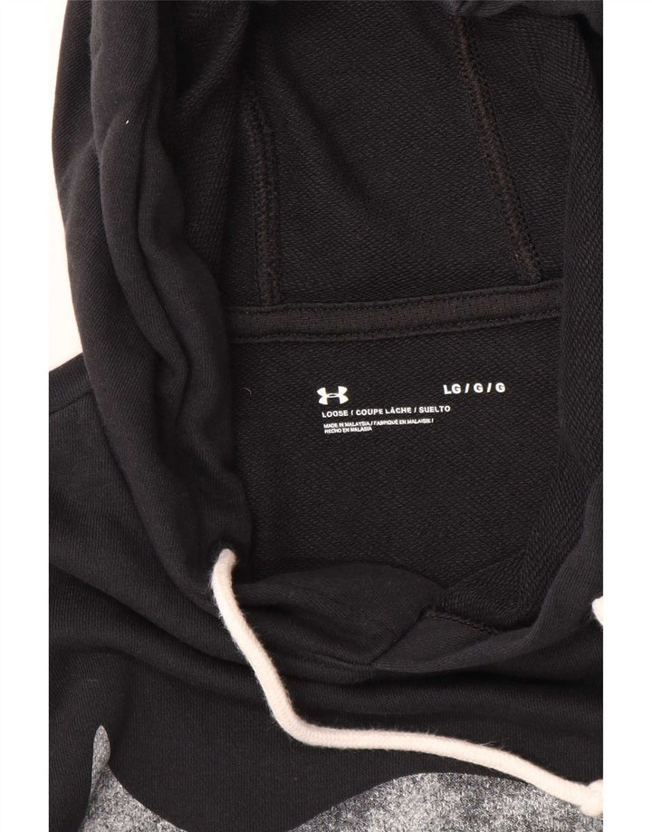 Under Armour Herren Graphic Hoodie Pullover Large Schwarz