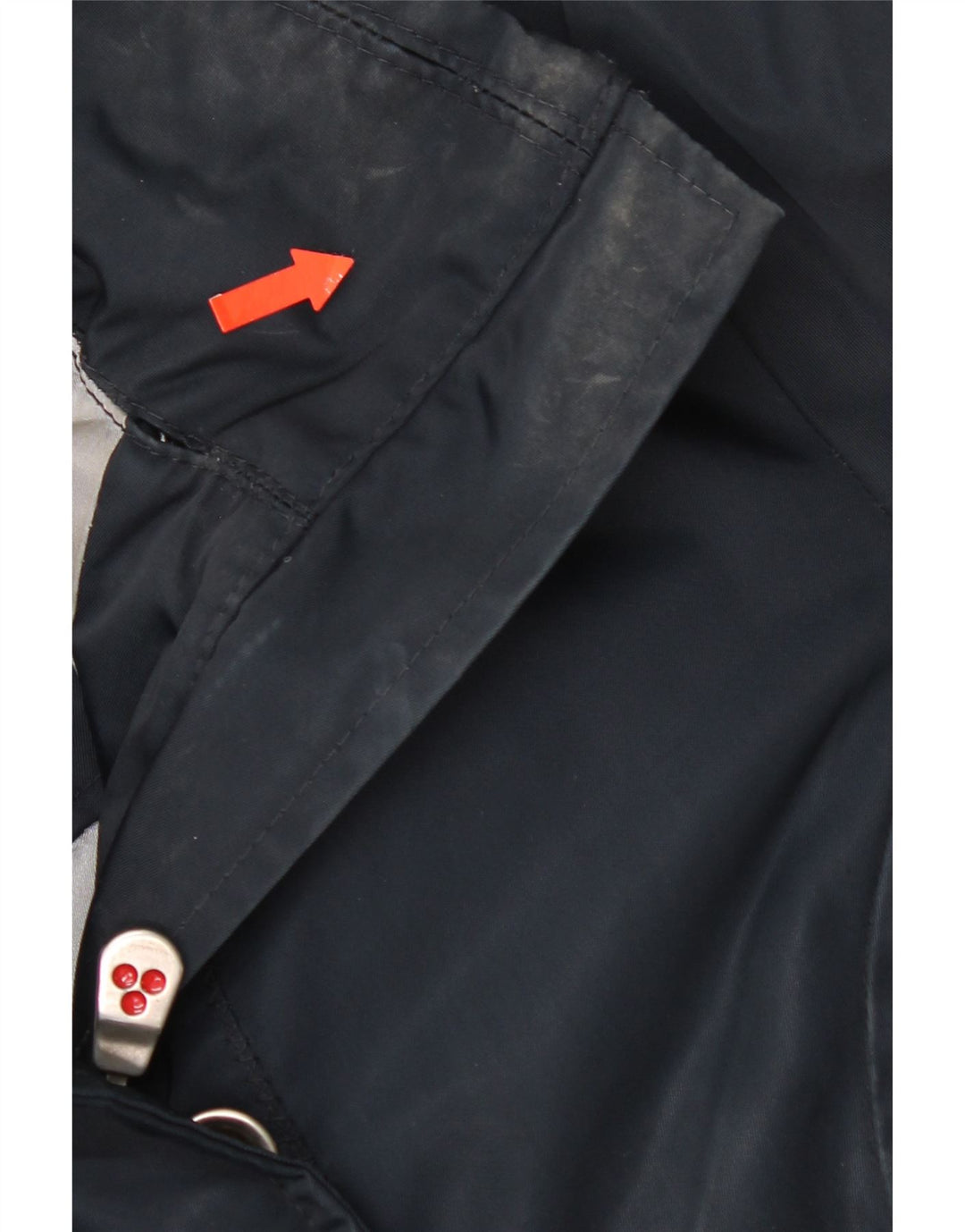 PEUTEREY Damen Wattierte Jacke IT 46 Large Marineblau Polyester