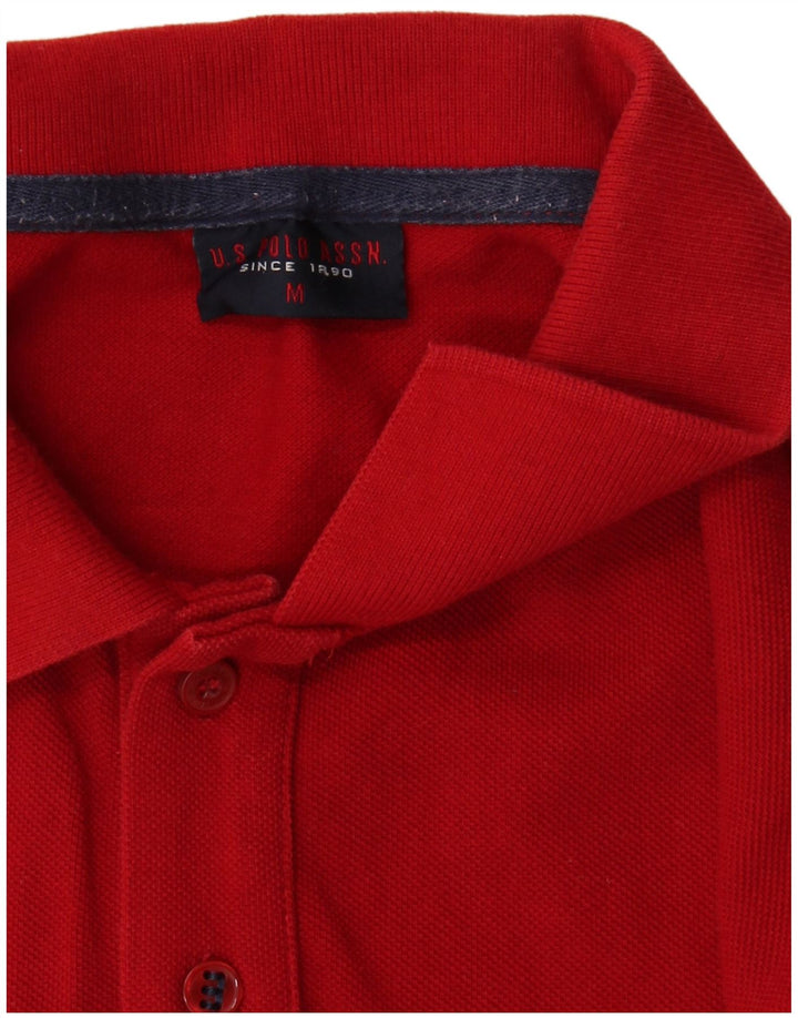 U.S. Polo Assn. Herren-Poloshirt Mittelrot