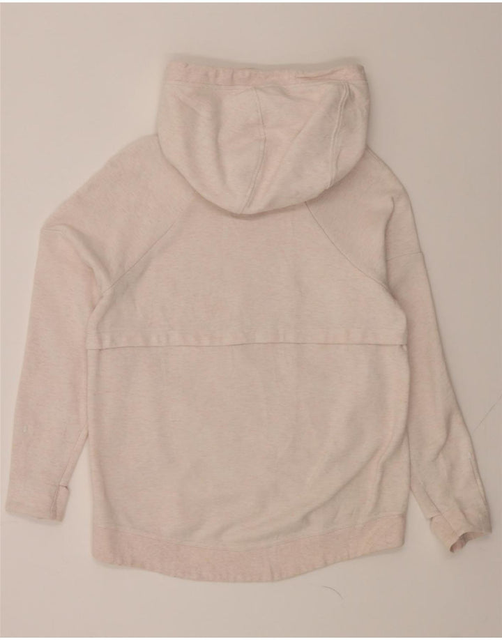 NIKE Womens Oversized Sweatshirt Jumper UK 10 Small Off White Cotton Vintage Nike and Second-Hand Nike from Messina Hembry 