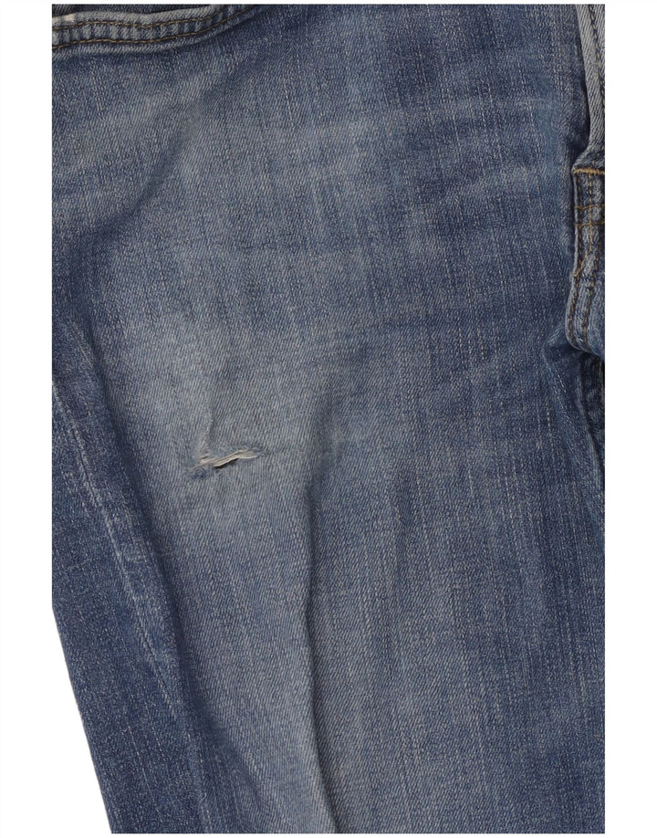Lee Herren Luke Slim Jeans W30 L32 Blaue Baumwolle
