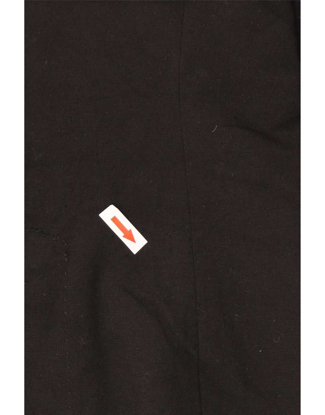 Zara Damen 1-Knopf-Blazerjacke UK 12 Mittelschwarzes Polyester