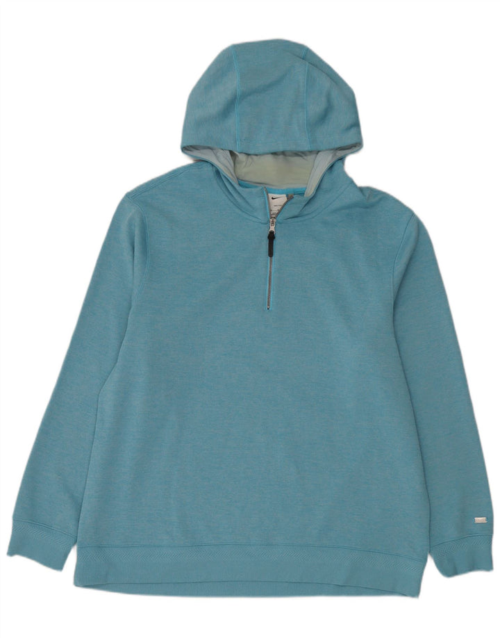 Nike Herren Kapuzenpullover mit Reißverschluss, XL, blau, Polyester