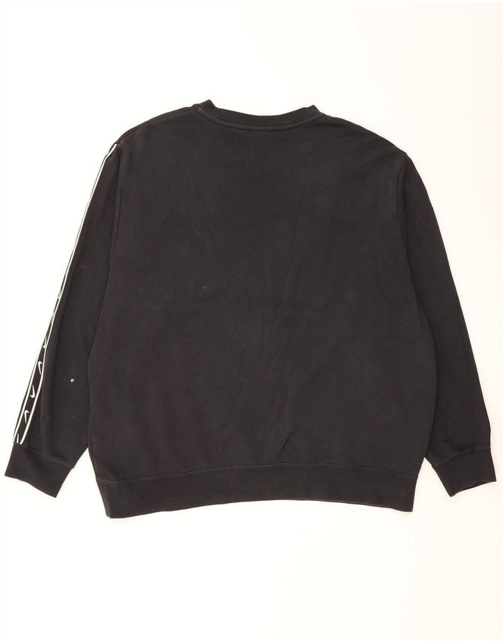 Nike Herren Graphic Sweatshirt Pullover XL Schwarz Baumwolle