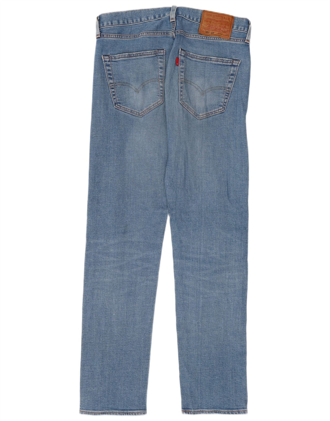 Levi's Damen 501 Straight Jeans W29 L32 Blau