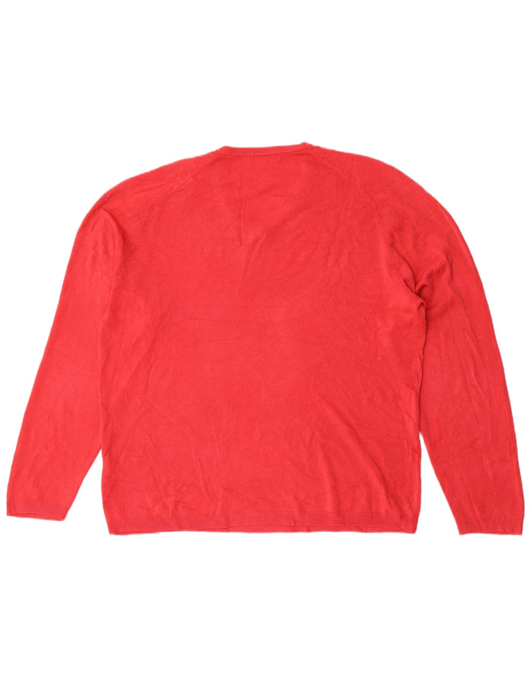 Marks & Spencer Herren Autograph V-Ausschnitt Pullover Pullover XL Rot Acryl