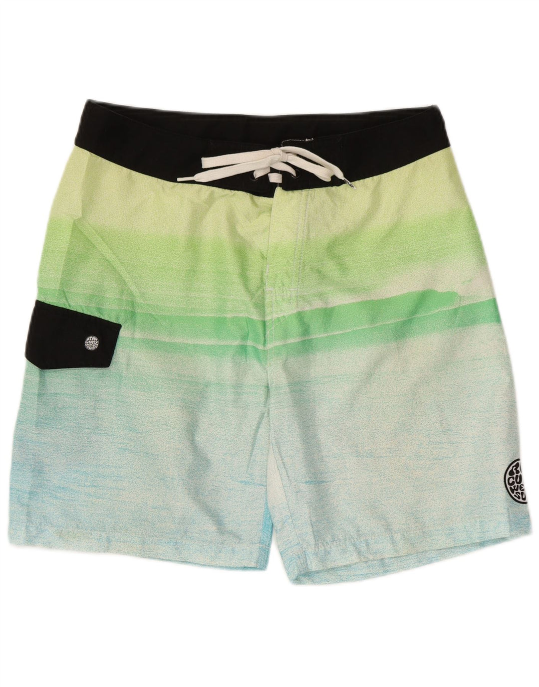 Rip Curl Herren-Badeshorts, mittelgroß, mehrfarbig, gestreift, Polyester