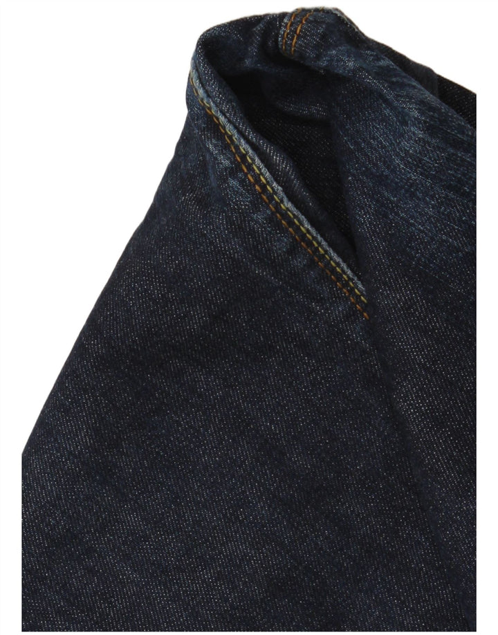 Levi's Damen 571 Slim Jeans W30 L34 Blaue Baumwolle