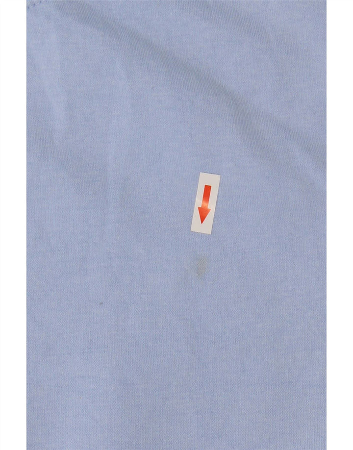 Zara Damen Sweatshirt-Pullover UK 14 Mittelblau