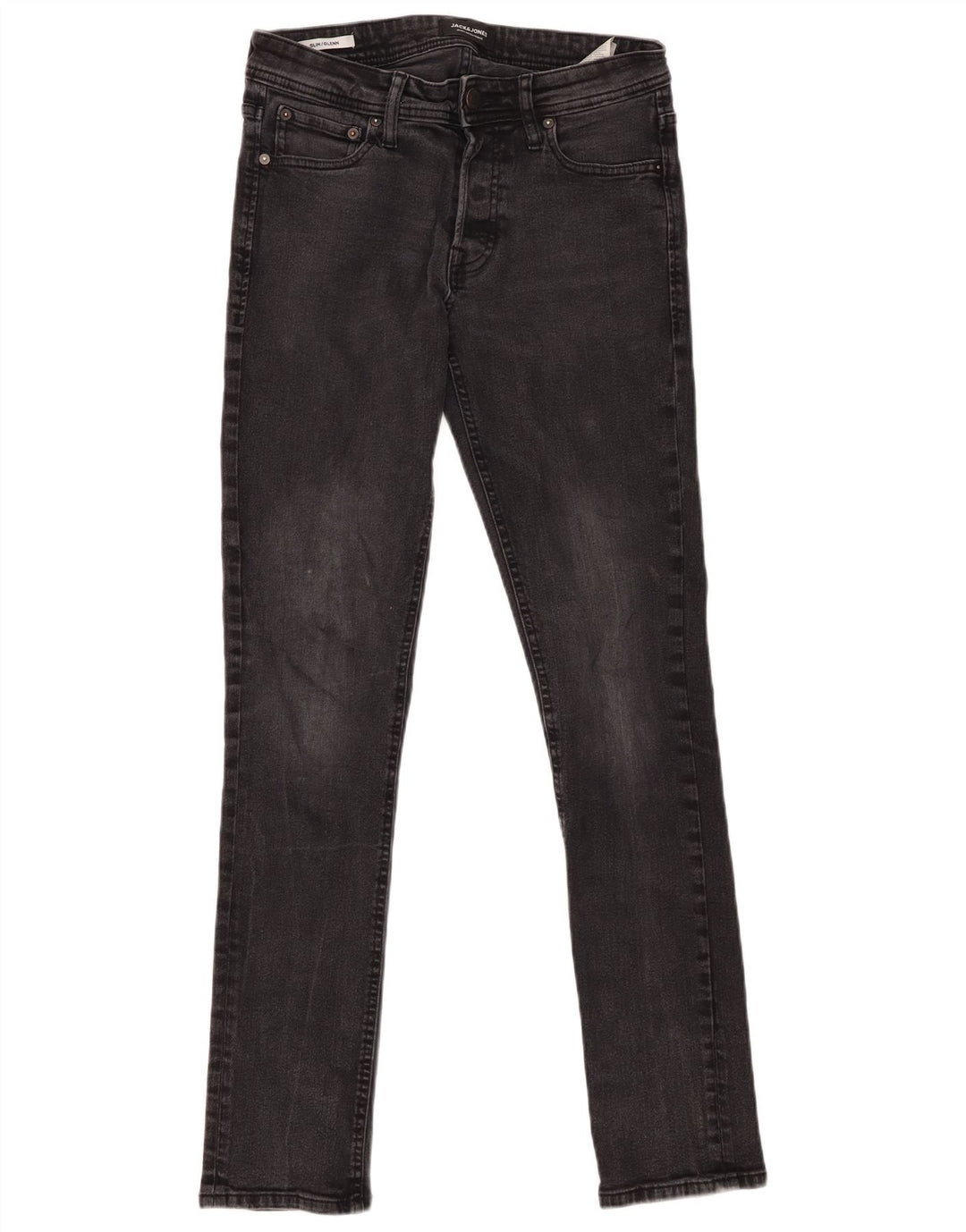 Jack & Jones Herren GLENN Slim Jeans W30 L31 Graue Baumwolle