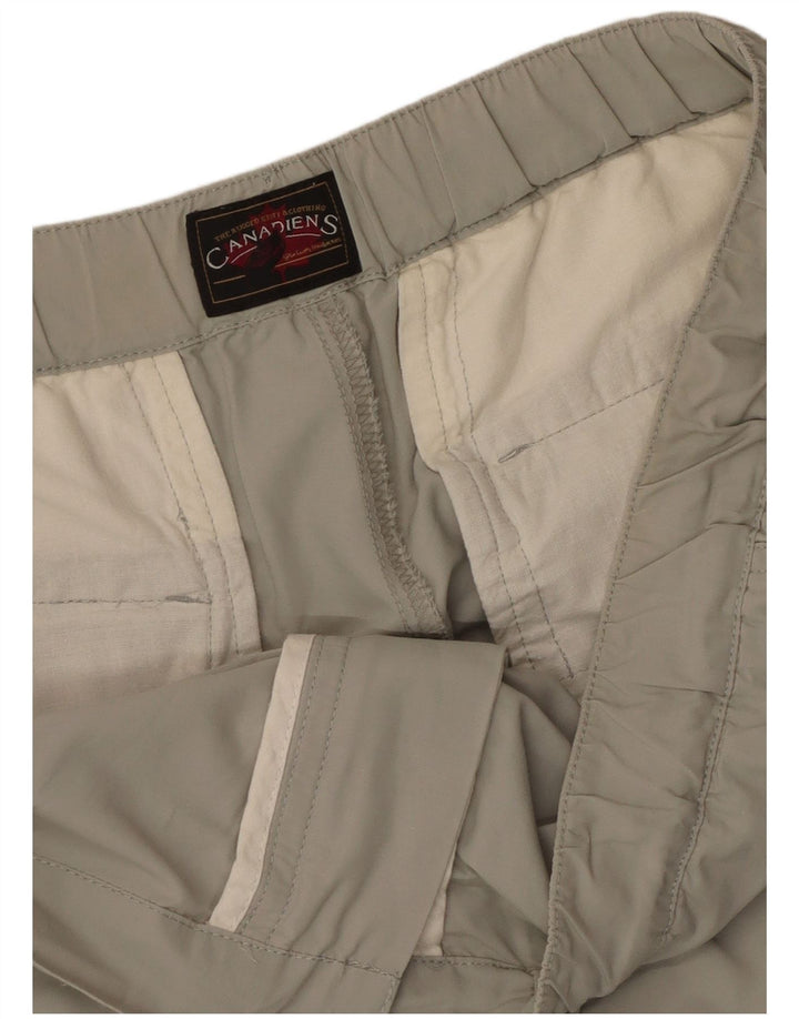 Canadiens Gerade Herren-Cargohose W38 L33 Grau
