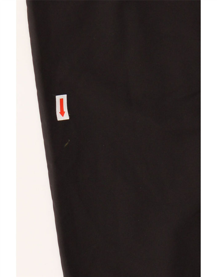 IZOD Herren gerade Chinohose W36 L30 Schwarz Polyester