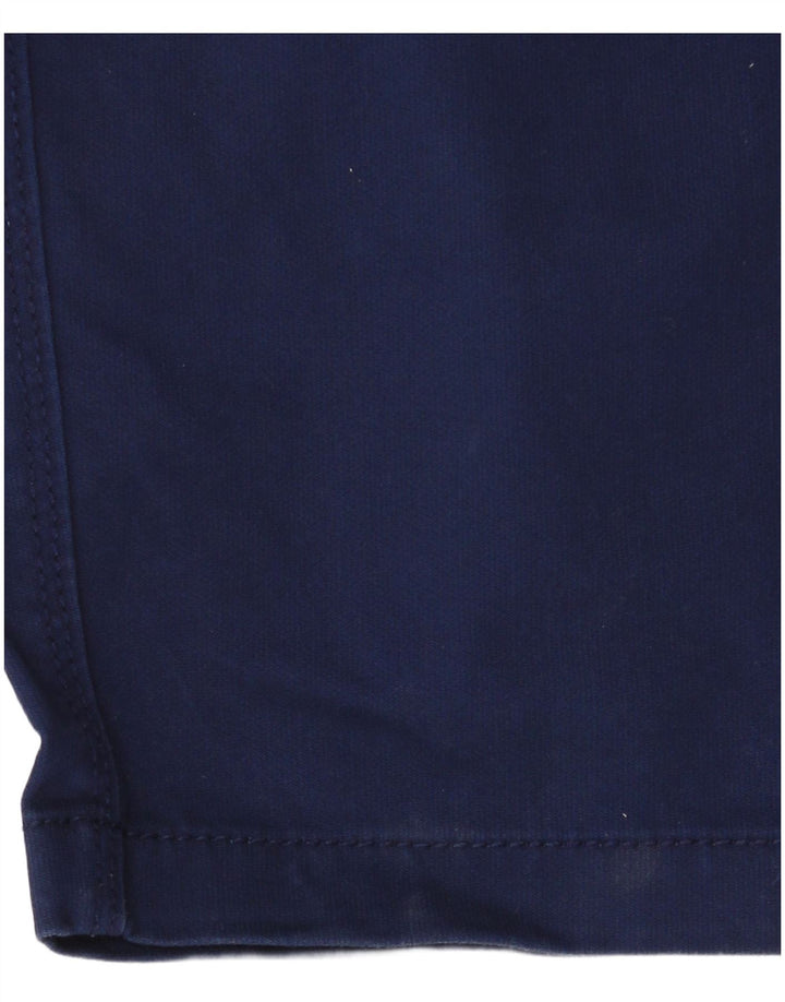 Celio Herren Cargo-Shorts W34 Große marineblaue Baumwolle