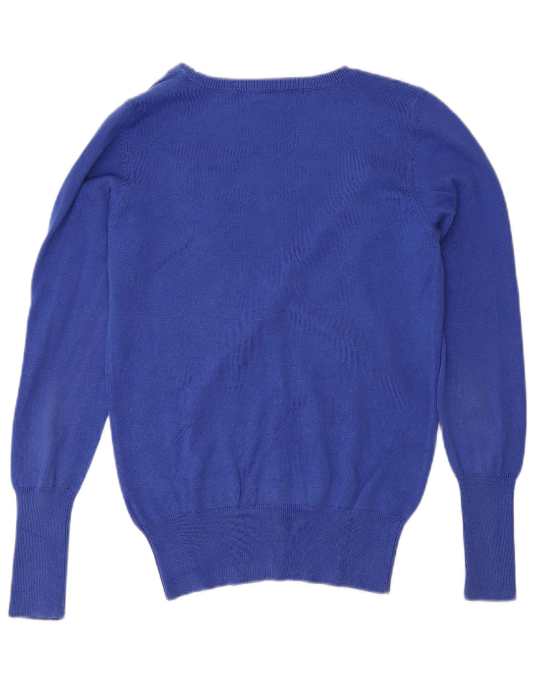 Zara Damen Strickjacke UK 12 Mittelblau