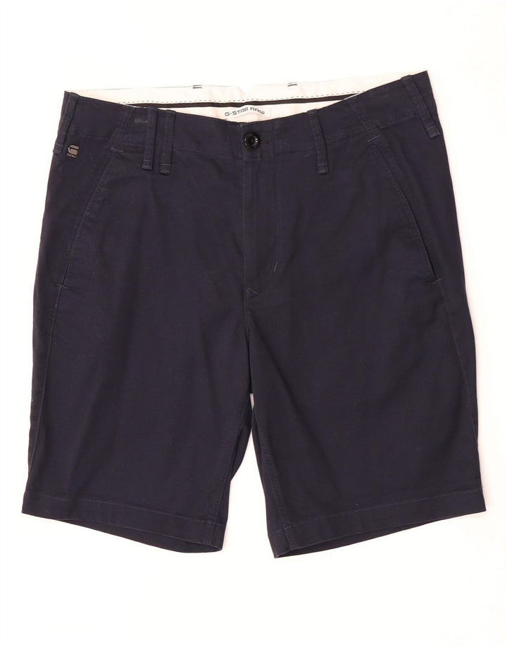 G-Star Herren Cargoshorts W33 Medium Marineblau Baumwolle