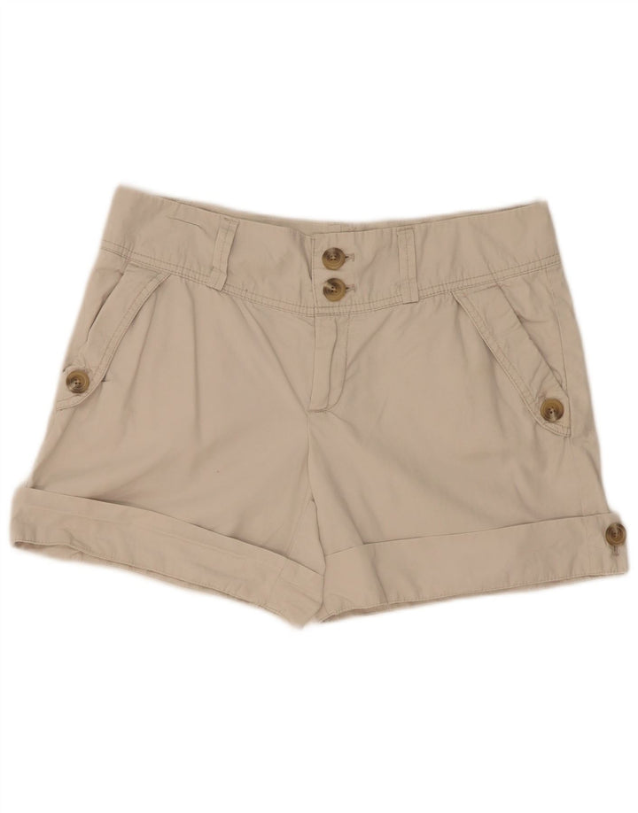 Gap Damen Cargoshorts US 4 Small W32 Beige Baumwolle