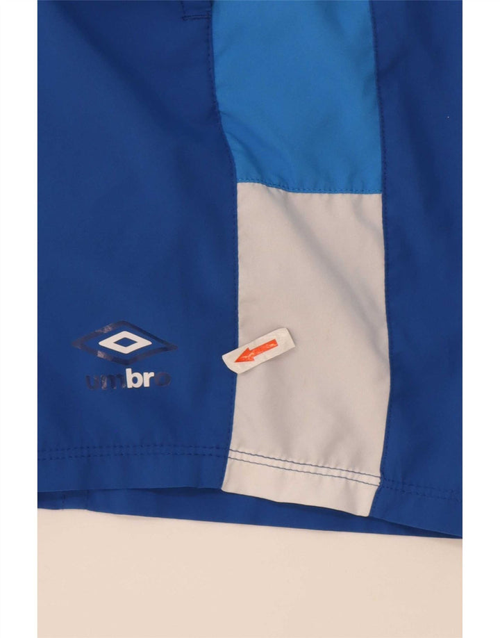 Umbro Herren-Sportshorts, Mittelblau, Farbblock