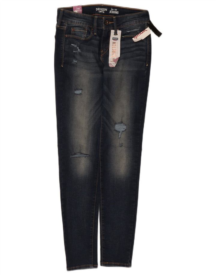 Levi's Mädchen Denizen Distressed Jegging Jeans 2–3 Jahre W26 L29 Blau