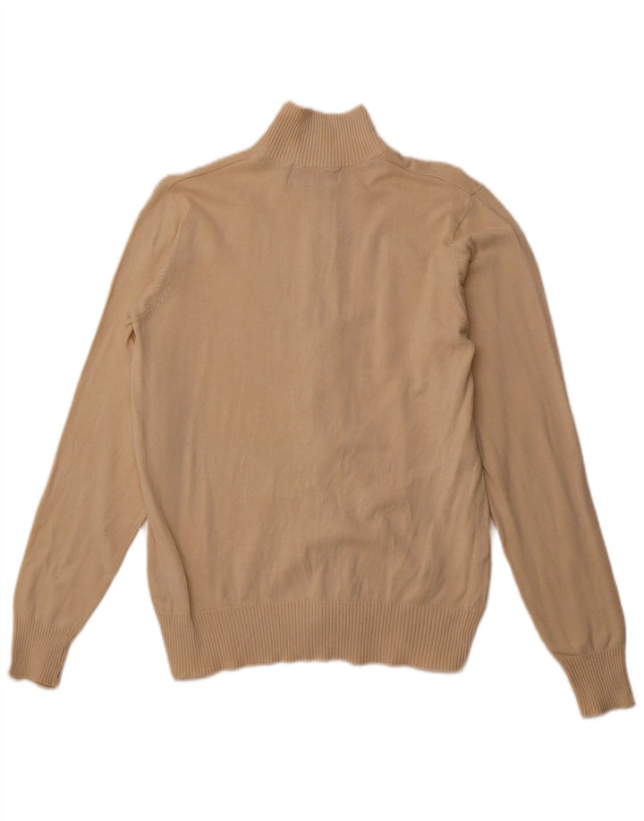 KAPPA Herren Cardigan Pullover Small Beige Baumwolle