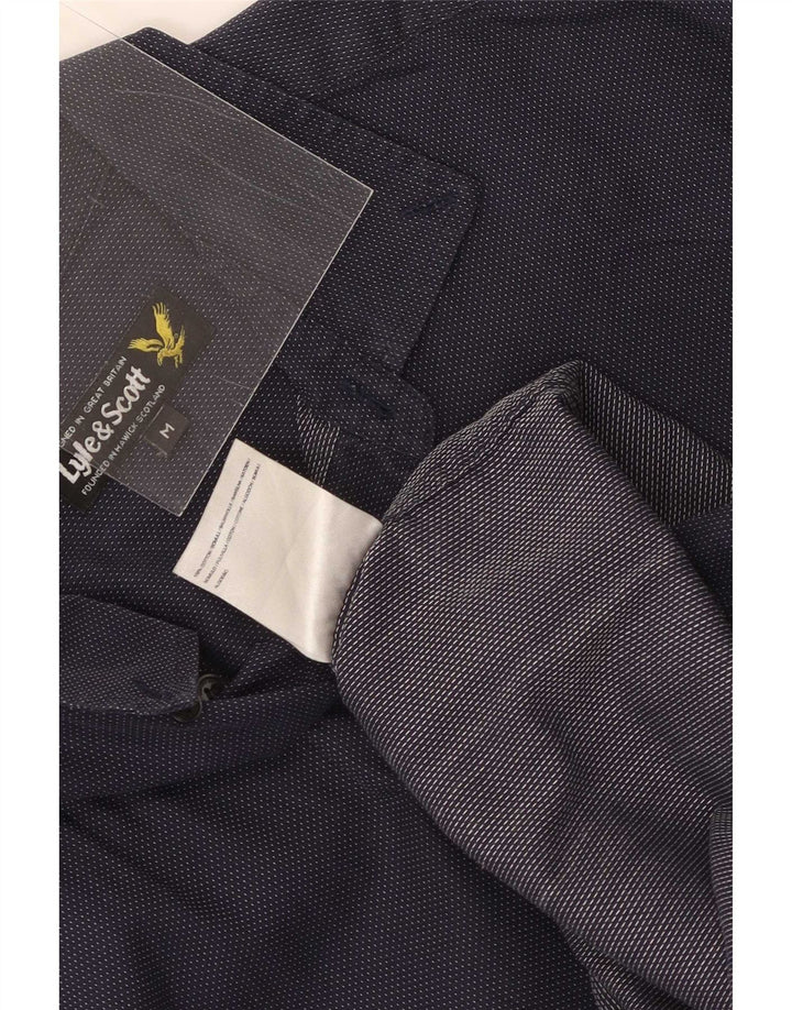 Lyle & Scott Herrenhemd aus Baumwolle in mittlerer Marineblau-Optik