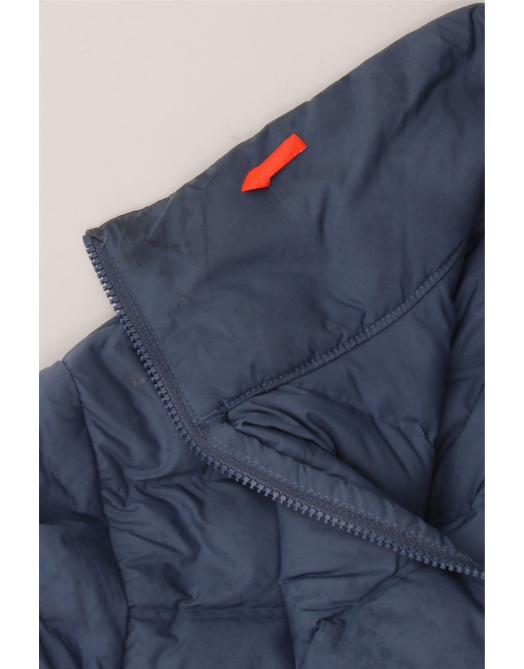 Adidas Damen Wattierte Jacke UK 16 Large Blau Polyester