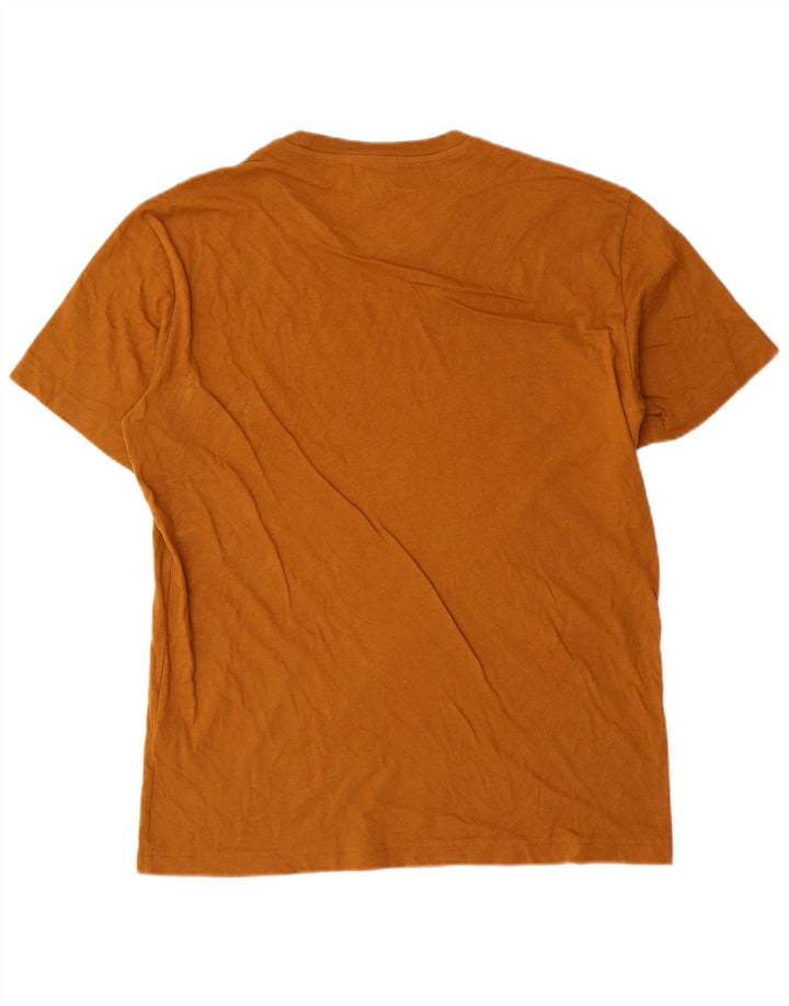 Champion Herren Grafik-T-Shirt-Oberteil Mittelbraun