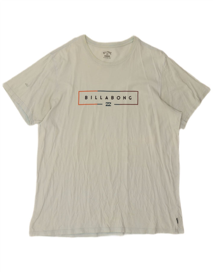 BILLABONG Herren Grafik T-Shirt Top 2XL Blau