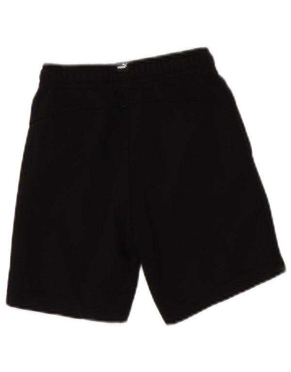 PUMA Jungen Graphic Sport Shorts 5–6 Jahre, schwarze Baumwolle