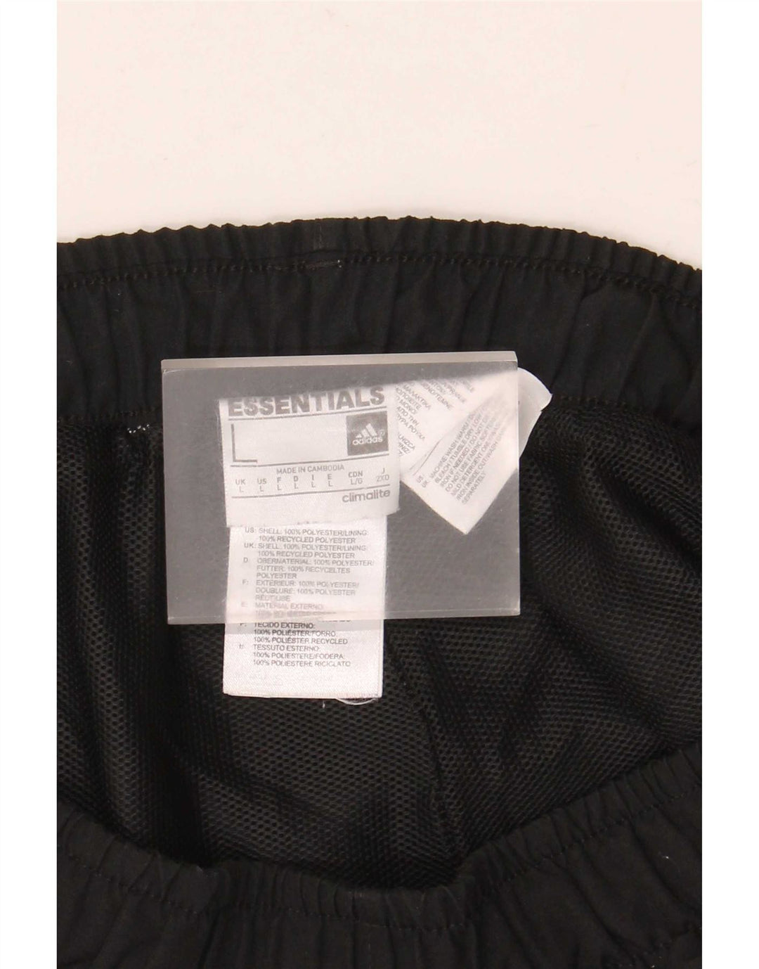 Adidas Herren Climalite Sport Shorts Large Schwarz Polyester
