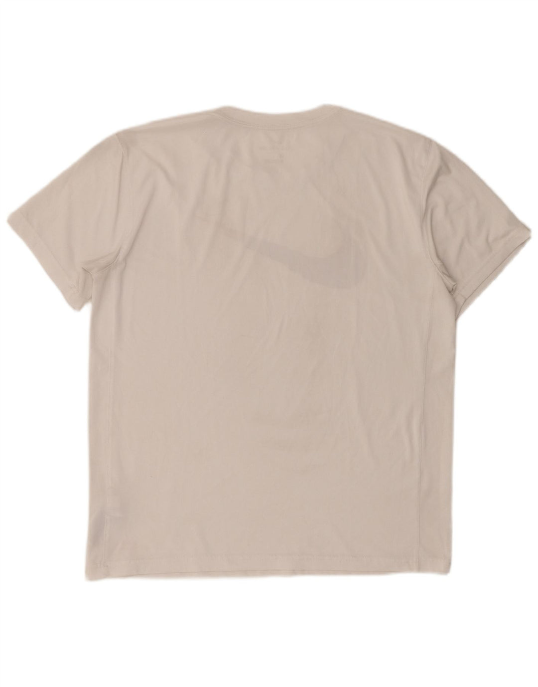 Nike Herren-T-Shirt mit Dri-Fit-Grafik, Größe L, Weiß, Polyester