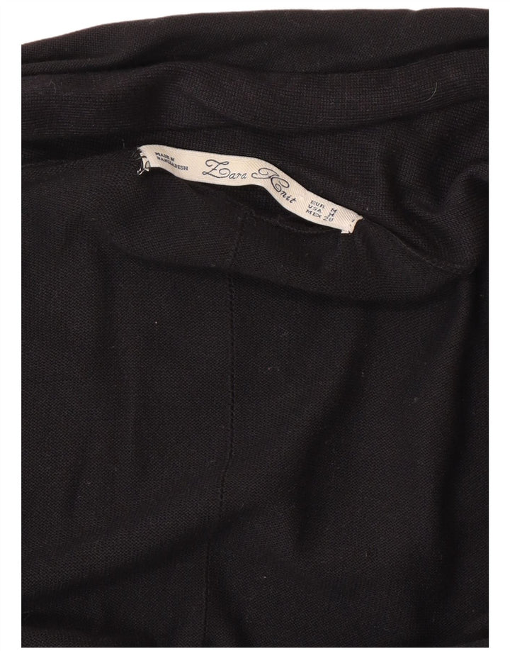 Offener Cardigan für Damen von Zara, Gr. 12, mittelschwarz