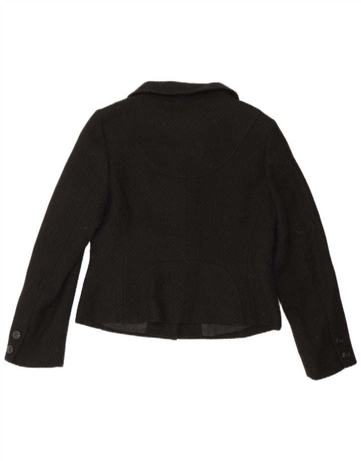 Hobbs Damen Bolerojacke UK 14 Mittelschwarze Schurwolle