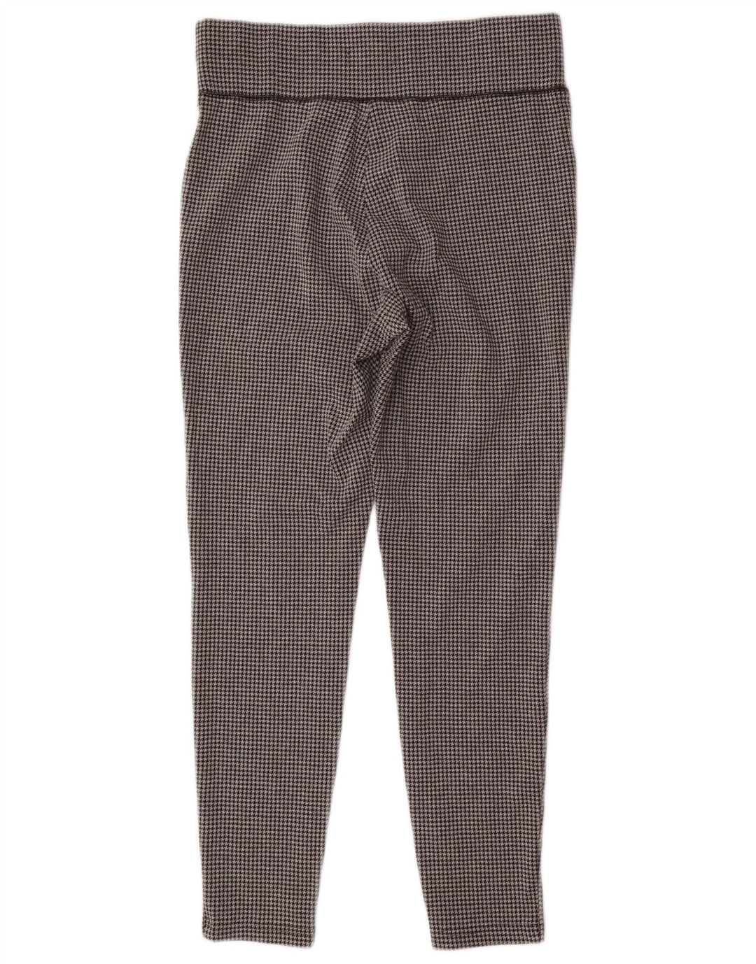 Marks & Spencer Damen Leggings UK 14 Large Graues Hahnentritt-Polyester