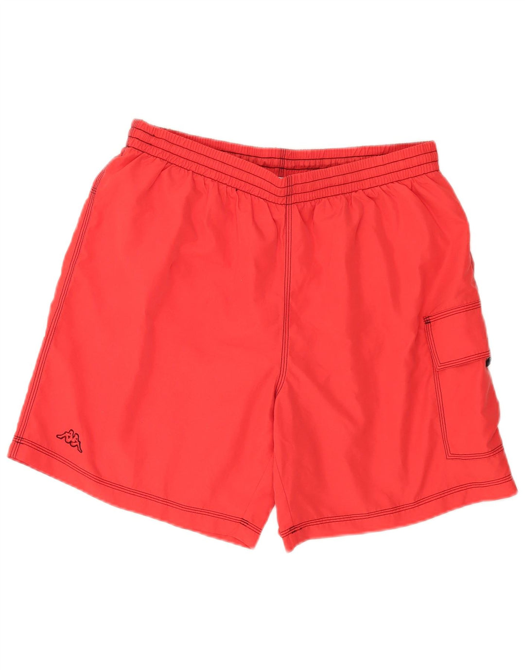 Kappa Herren Badeshorts 2XL Rot Polyester