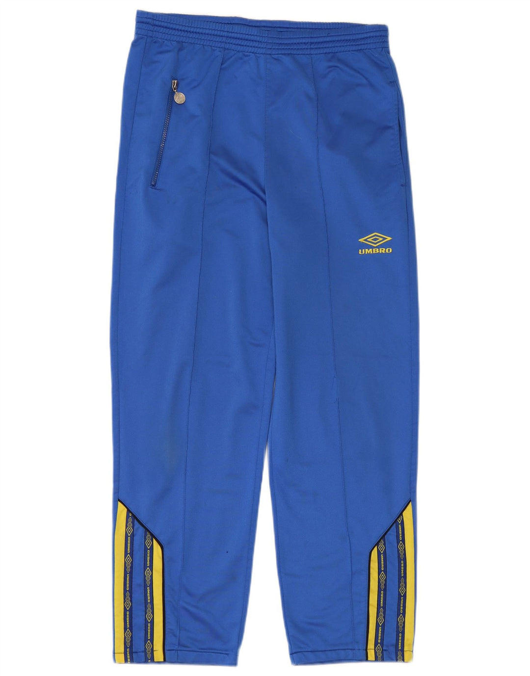 UMBRO Herren-Trainingshose mit Grafik, Mittelblau