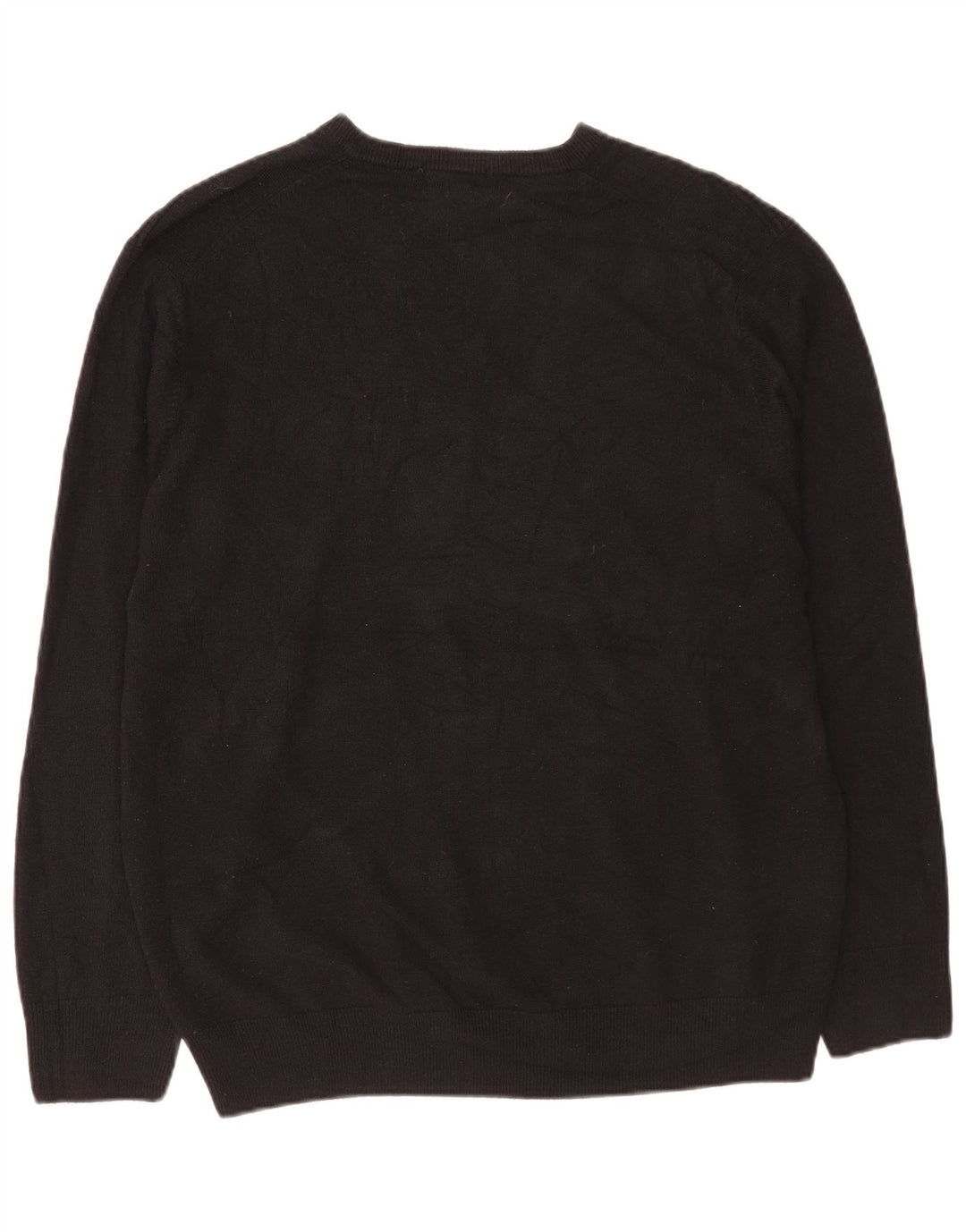 Dockers Herren-Pullover mit V-Ausschnitt, 2XL, schwarzes Acryl