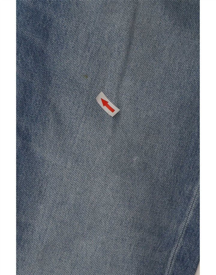 Jack & Jones Herren Chris Straight Jeans W30 L32 Blaue Baumwolle