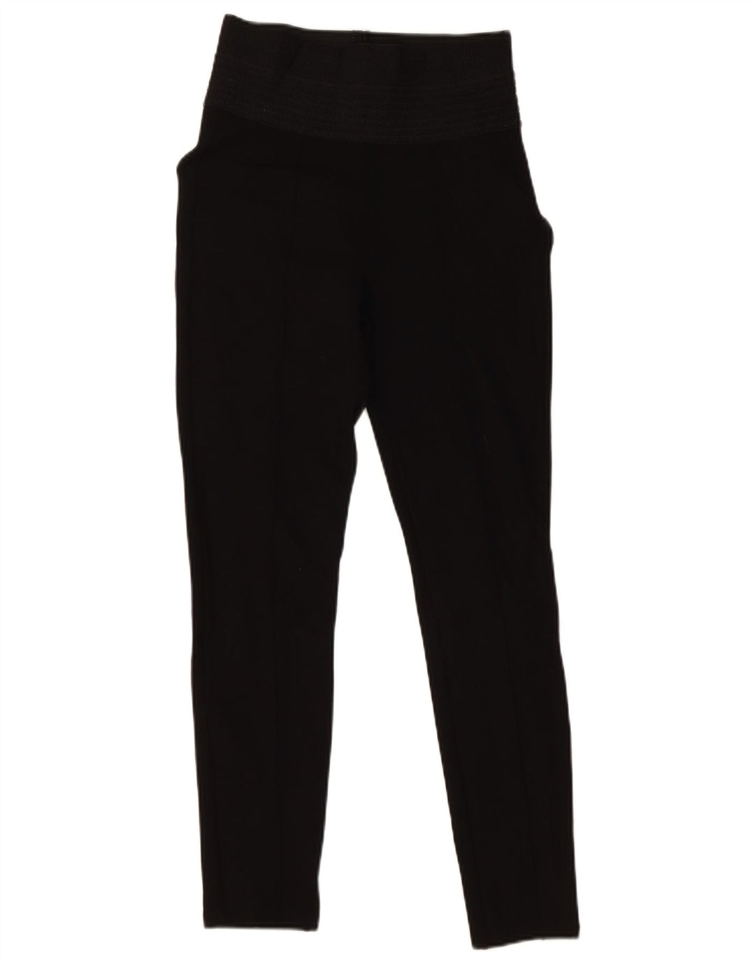 Zara Damen-Leggings, klein, schwarze Viskose