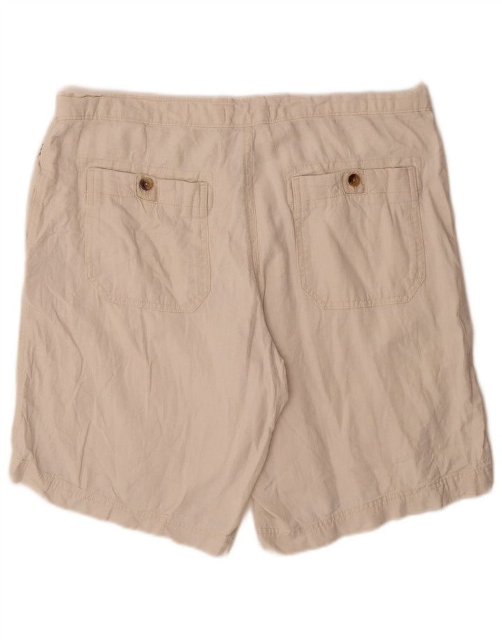 Marks & Spencer Herren Chinoshorts W38 XL Off White Flax