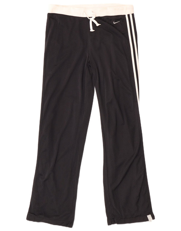 Nike Damen-Trainingshose UK 14/16 Large Schwarz Colourblock