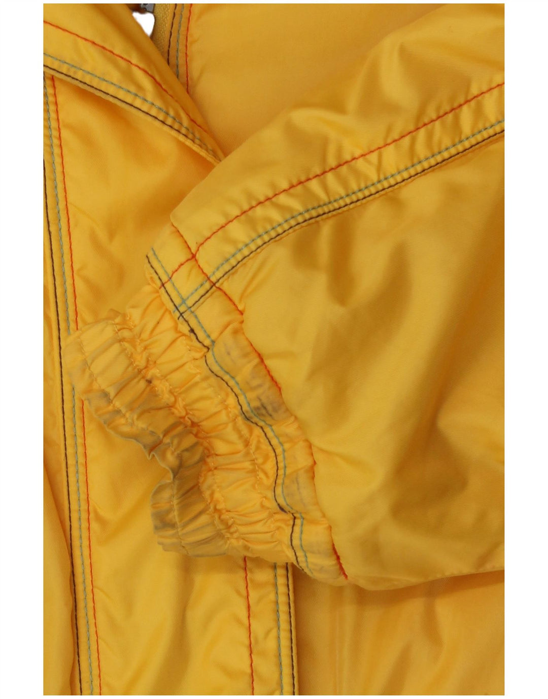 Ellesse Damen-Skijacke mit Kapuze, übergroß, UK 12, Mittelgelb, Polyamid