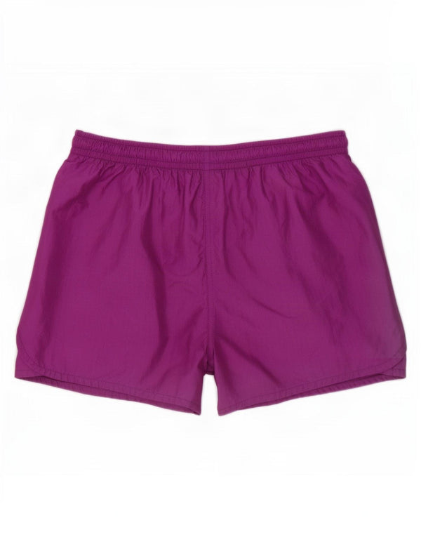 Lotto Damen Graphic Sport Shorts UK 10 Small Lila Nylon