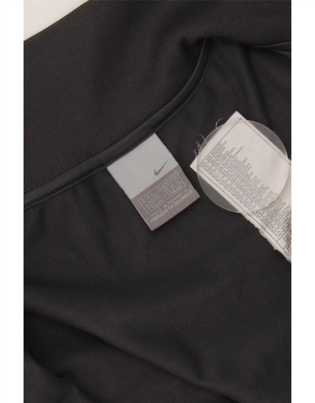 Nike Damen Crop Trainingsanzug Top Jacke UK 14/16 Large Grau Colourblock