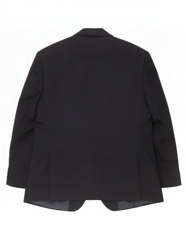 Marks & Spencer Herren-Blazer mit 2 Knöpfen, UK 50, 3XL, Marineblau, Polyester