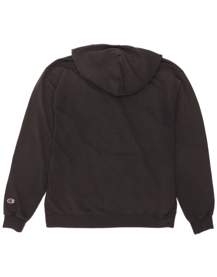 Champion Herren-Kapuzenpullover mit Grafik, Größe L, Schwarz