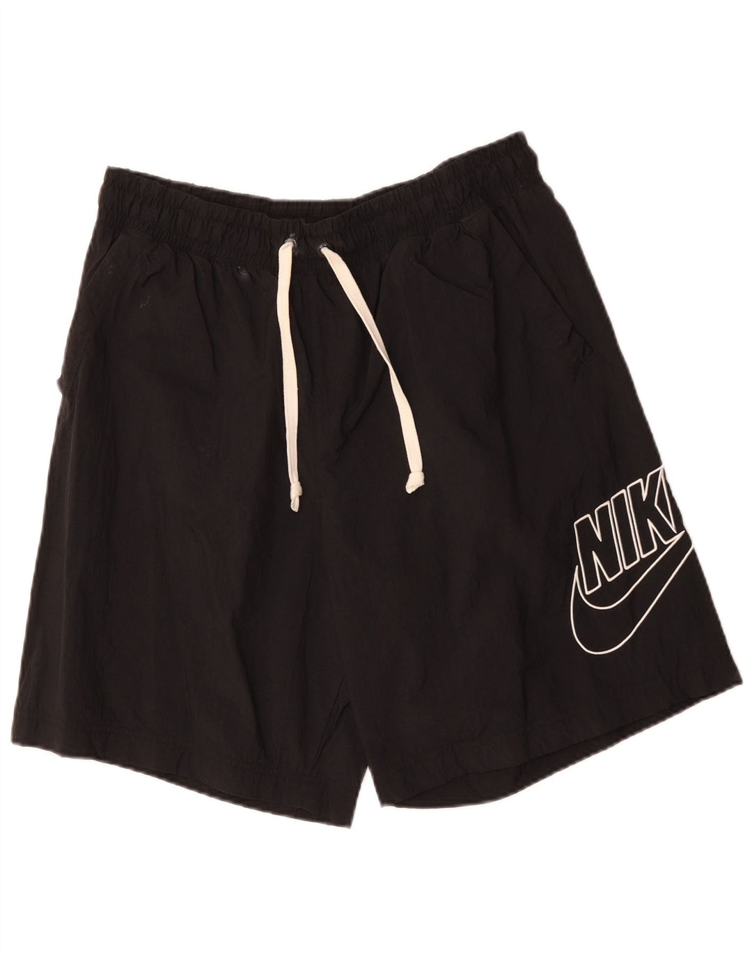NIKE Herren Graphic Sport Shorts XL Schwarz Polyester