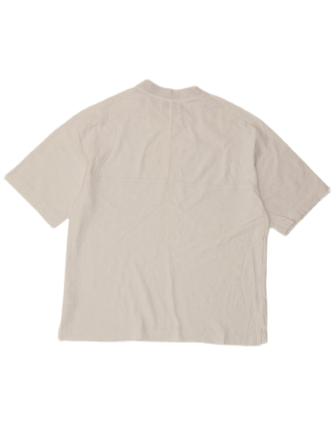 COS Herren-T-Shirt in Übergröße, Größe S, weiße Baumwolle