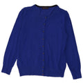Marks & Spencer Damen-Cardigan-Pullover UK 12 Mittelblaue Viskose