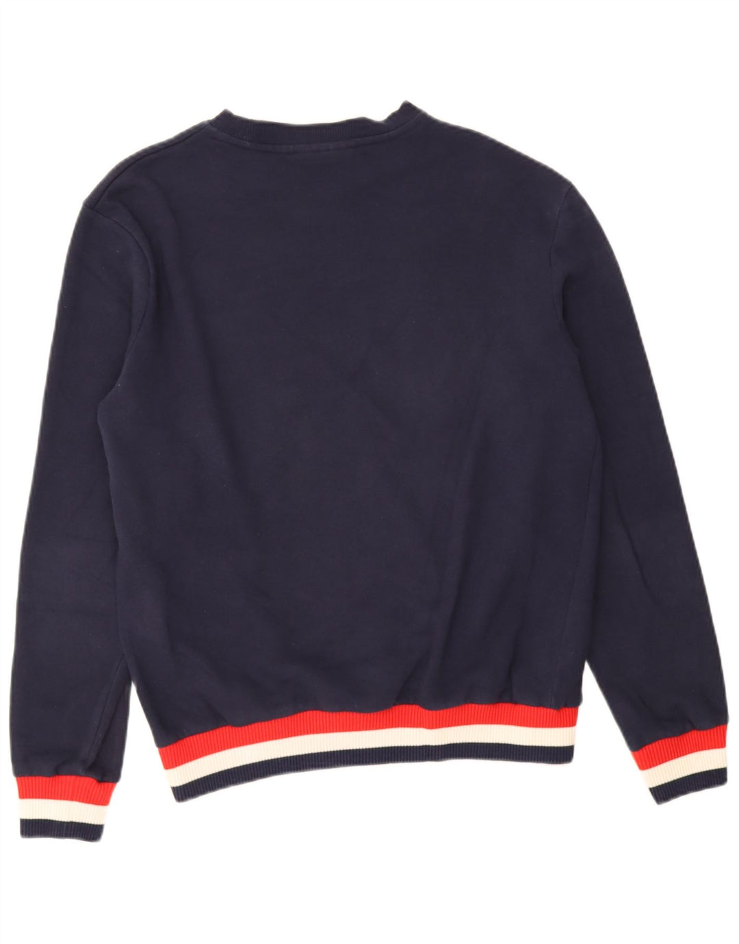 Fila Herren-Sweatshirt mit Grafik, mittlere marineblaue Baumwolle