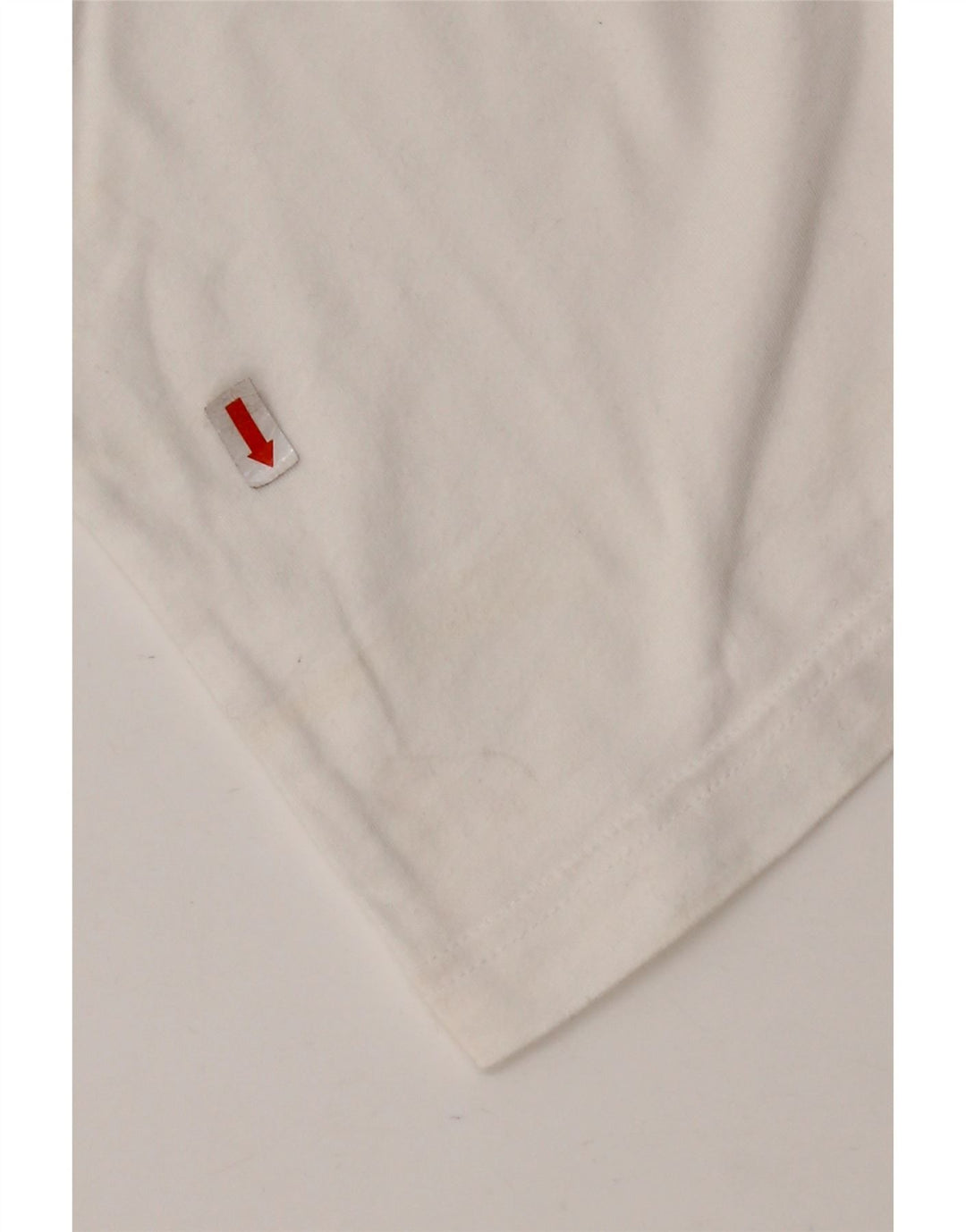 ADIDAS Damen T-Shirt Top UK 8/10 Small Weiße Baumwolle